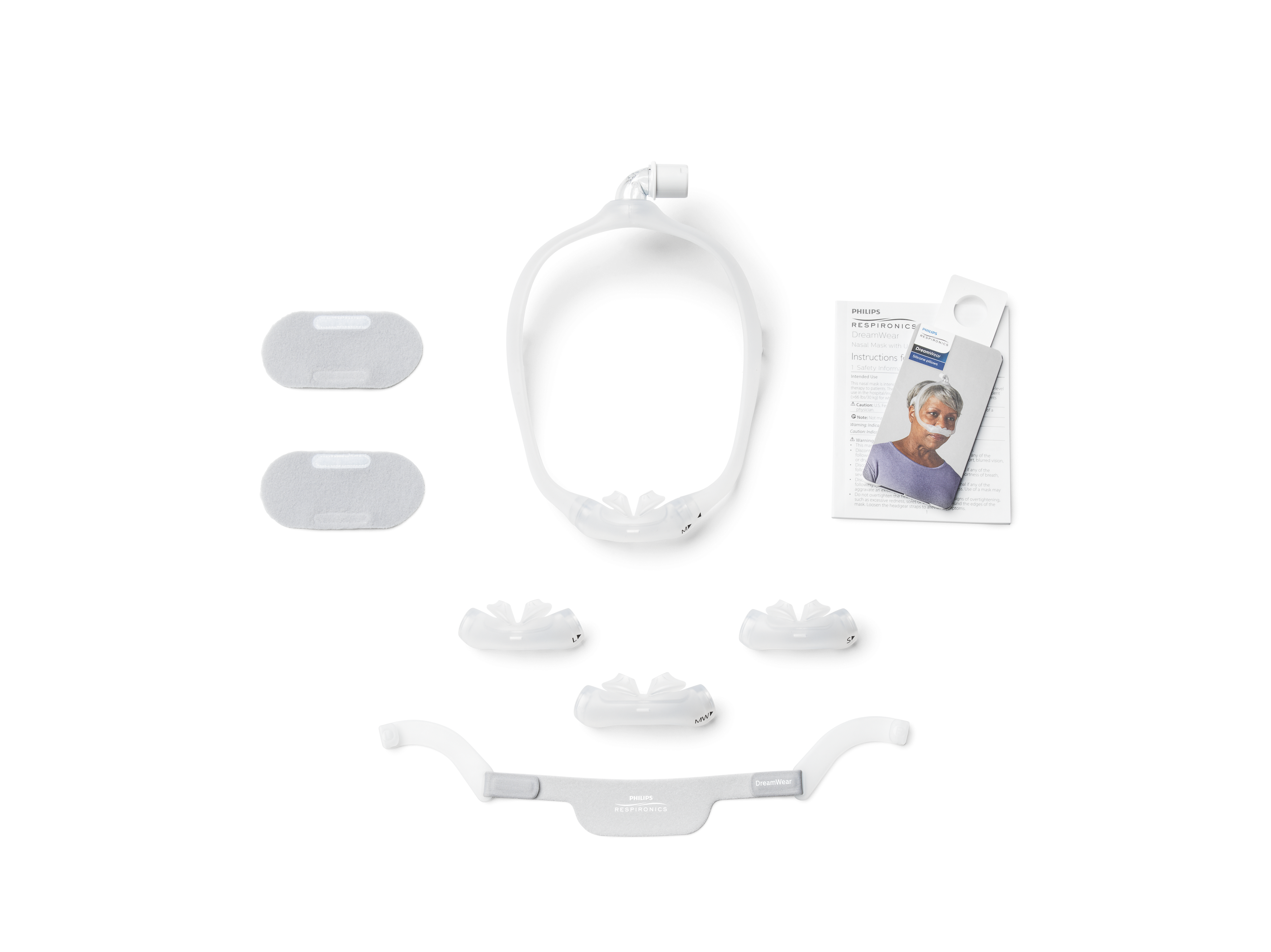 DreamWear Silicone Pillows Mask fitpack