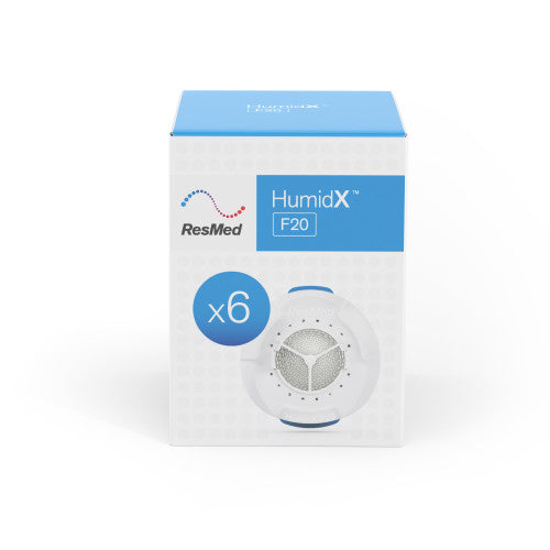 HumidX F20 (6 pk) (only compatible with AirFit F20 & AirTouch F20)